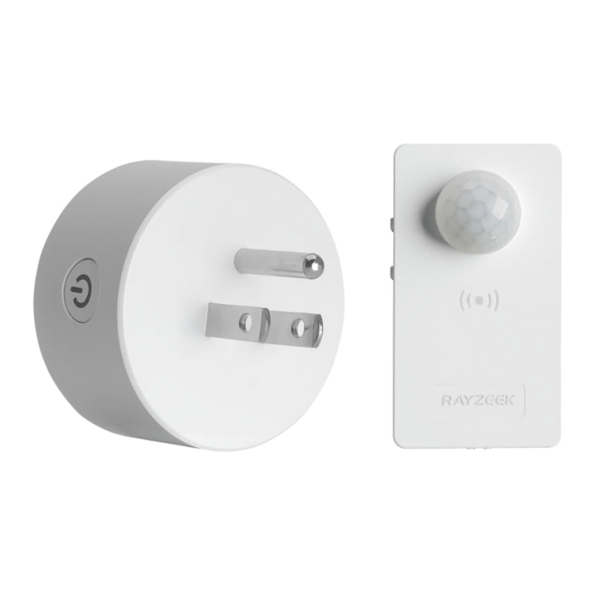 RZ061 motion sensor plug - US plug, round body