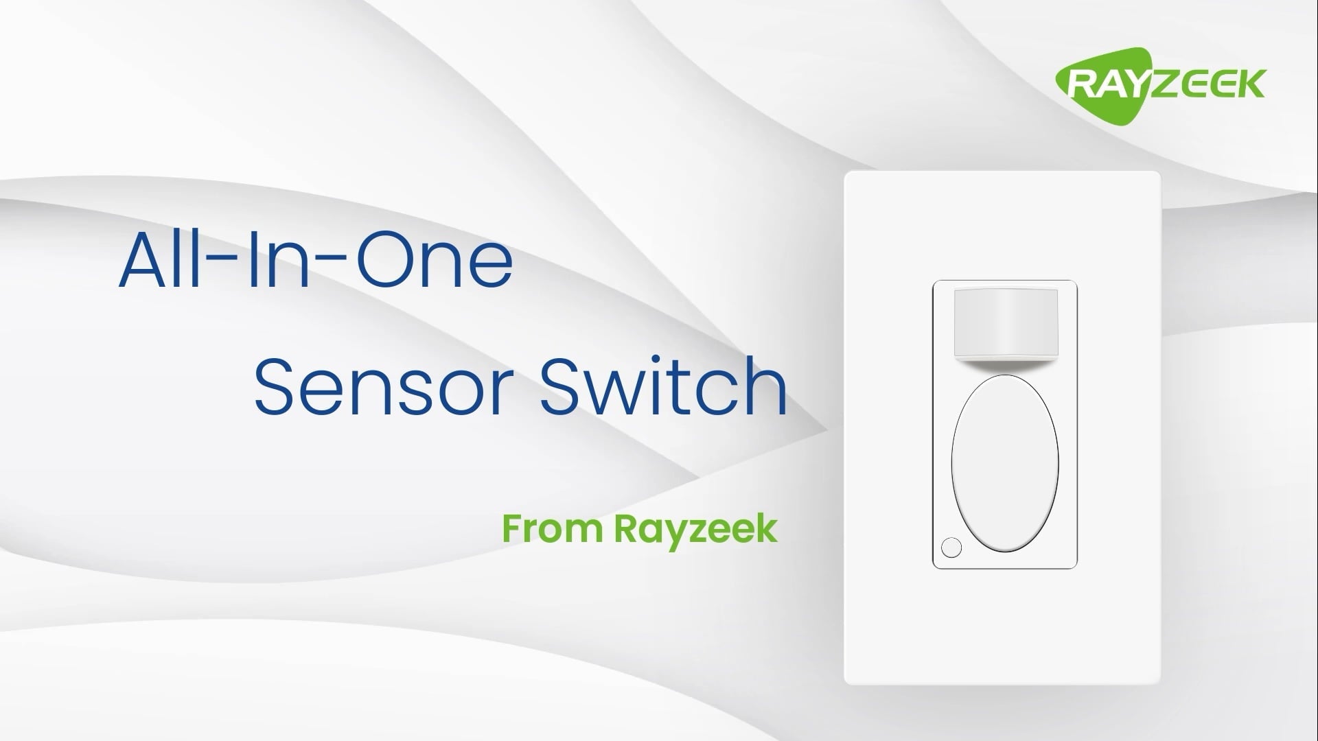 RZ021 All-In-One Motion Sensor Switch