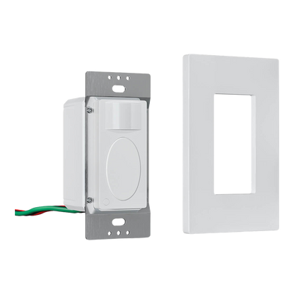 RZ021 wall mount motion sensor - device with cover and plate