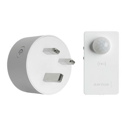 RZ062 motion sensor plug - UK plug, round body